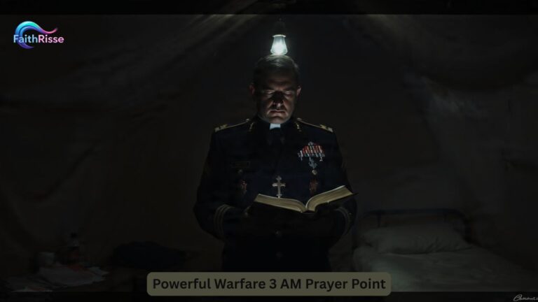 Powerful Warfare 3 AM Prayer Point