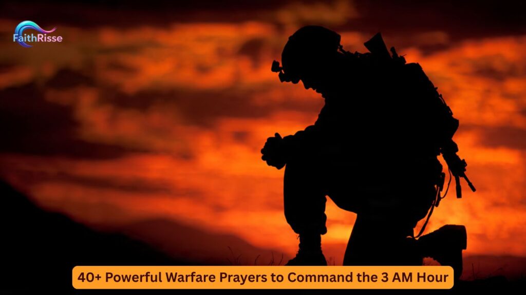 40+ Powerful Warfare Prayers to Command the 3 AM Hour