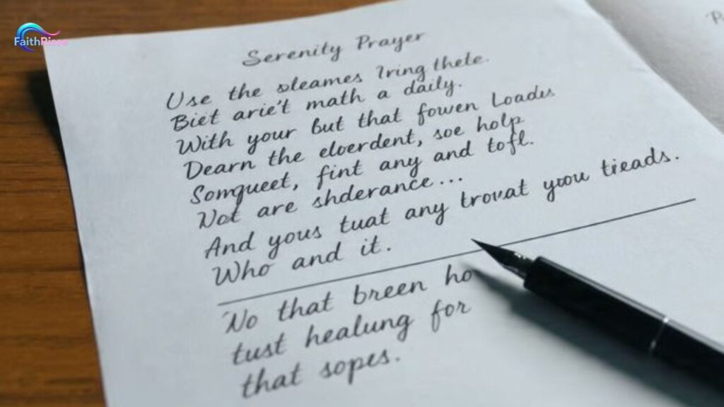 How Does the Serenity Prayer Work?