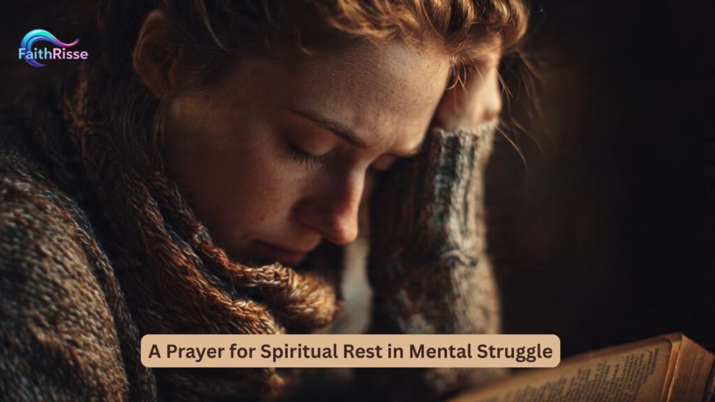 A Prayer for Spiritual Rest in Mental Struggle