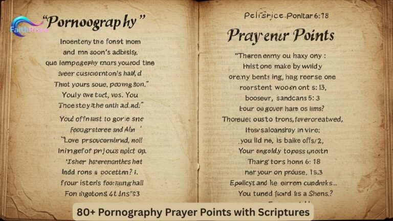 80+ Pornography Prayer Points with Scriptures