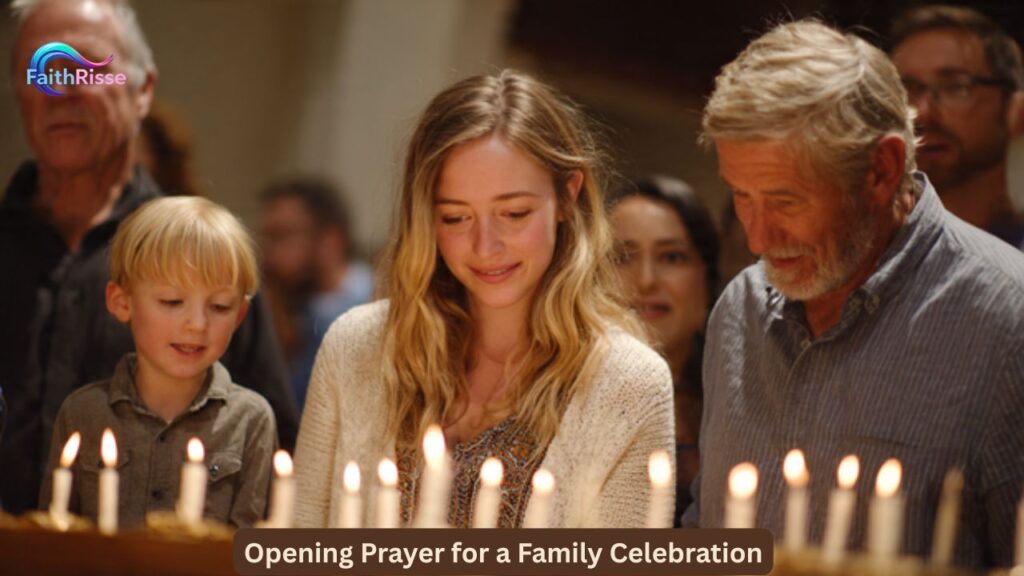 Opening Prayer for a Family Celebration