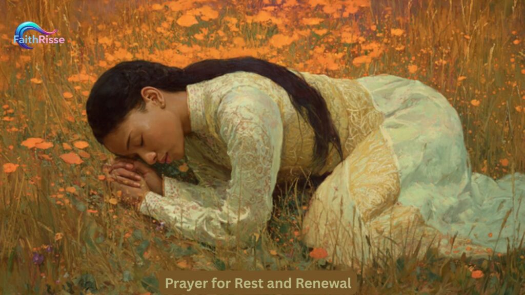 Prayer for Rest and Renewal
