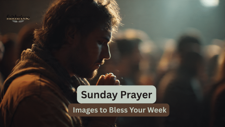 Sunday Prayer Images to Bless Your Week