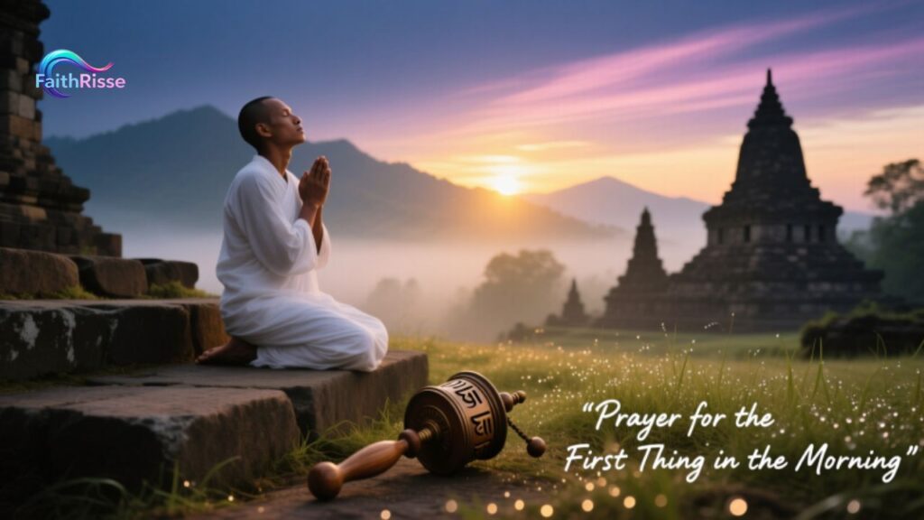 Prayer for the First Thing in the Morning