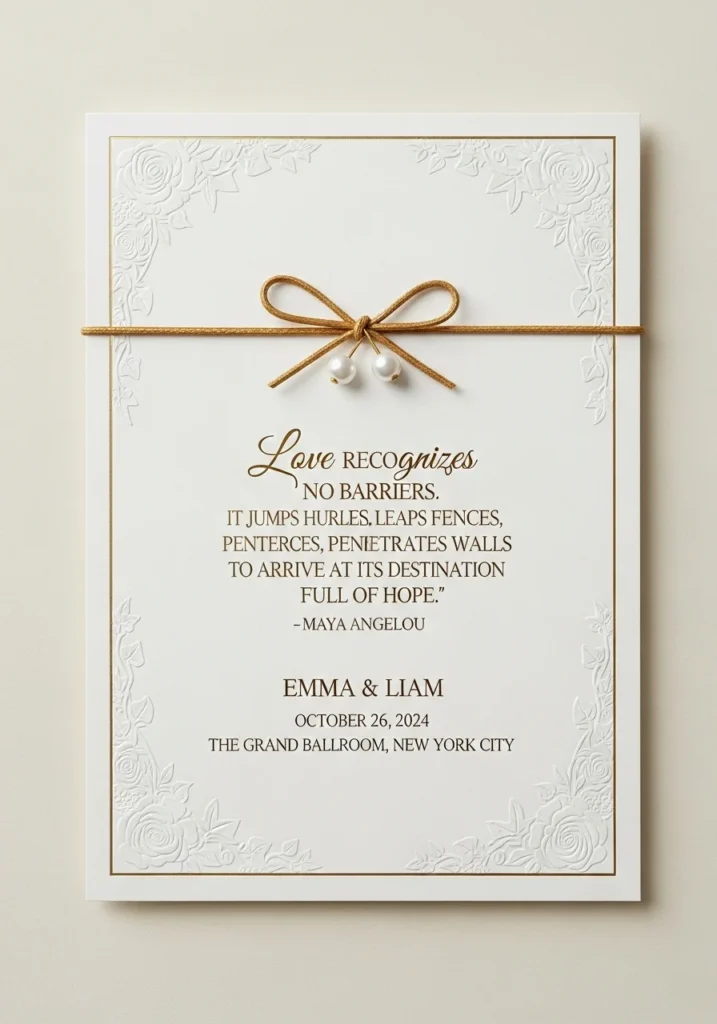 Famous Marriage Invitation Quotes