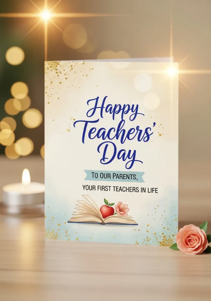 Teachers’ Day Wishes for Parents (Your First Teachers in Life)