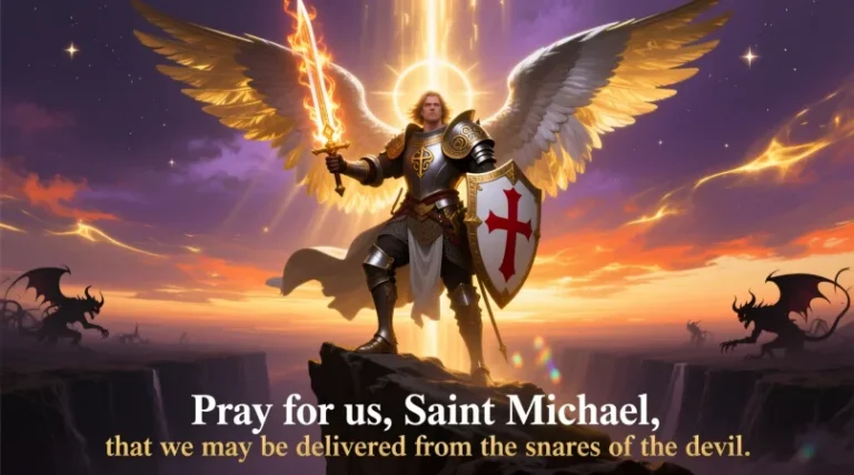 ST Michael The Archangel Prayer