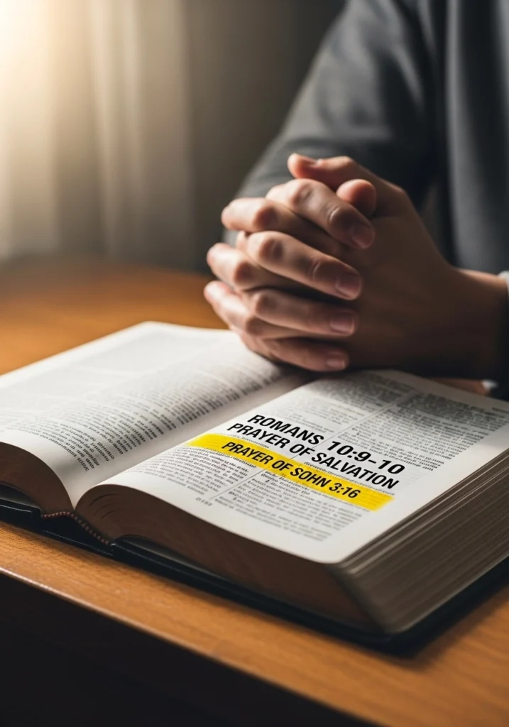 Prayer of Salvation in the Bible