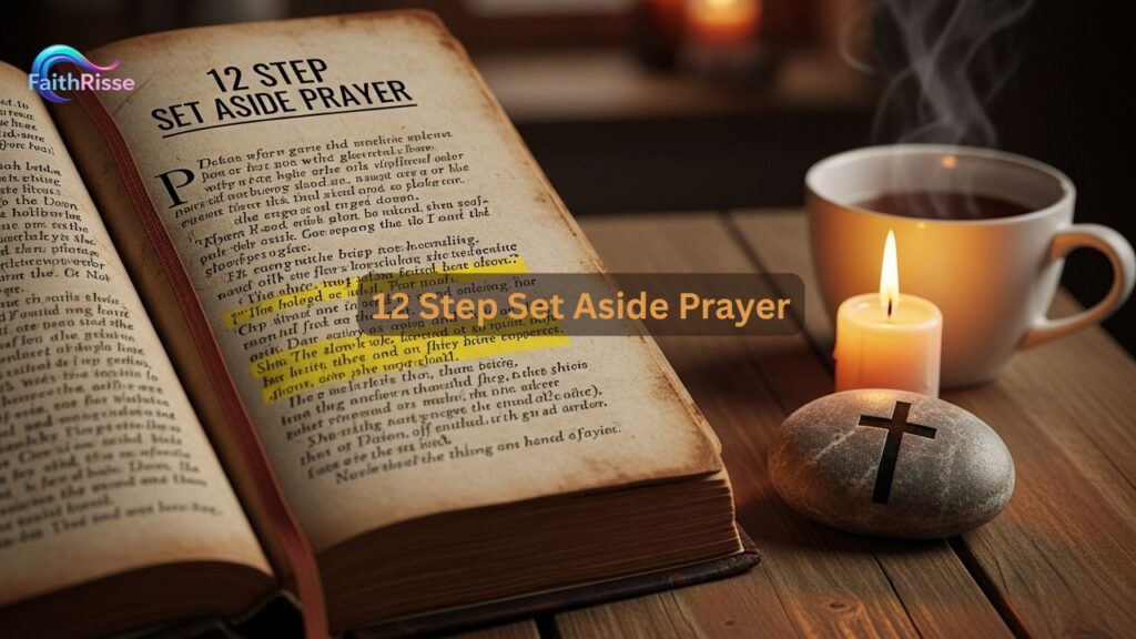 12 Step Set Aside Prayer