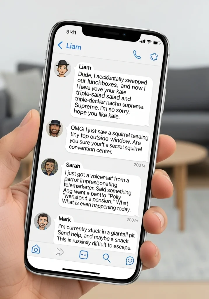 Prank Text Messages for Friends
