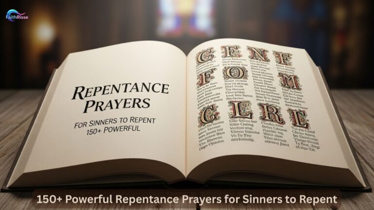 150+ Powerful Repentance Prayers for Sinners to Repent