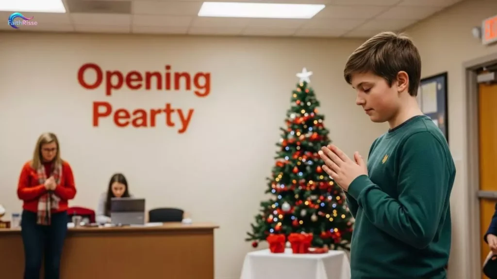 Opening Prayer for Christmas Party in School