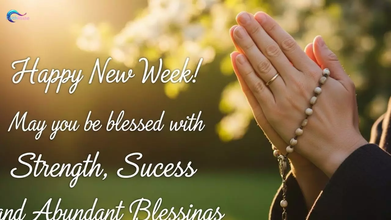 Happy New Week Prayer for Blessings, Strength, and Success