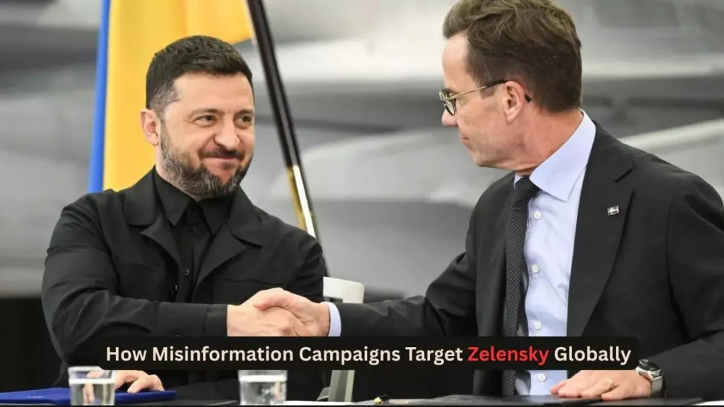How Misinformation Campaigns Target Zelensky Globally