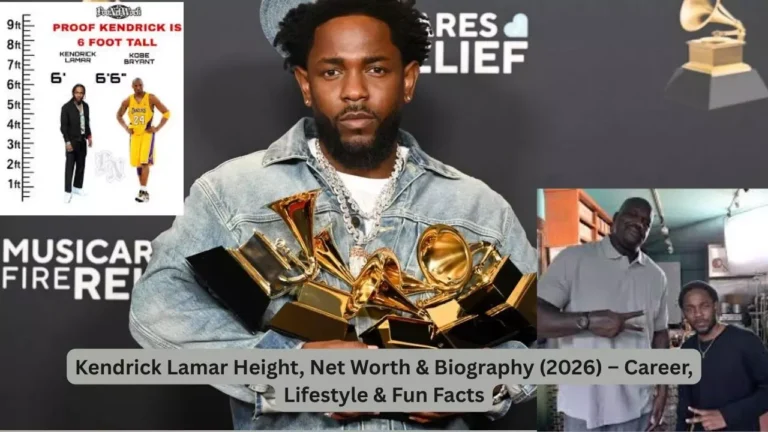 Kendrick Lamar Height, Net Worth & Biography (2026) – Career, Lifestyle & Fun Facts