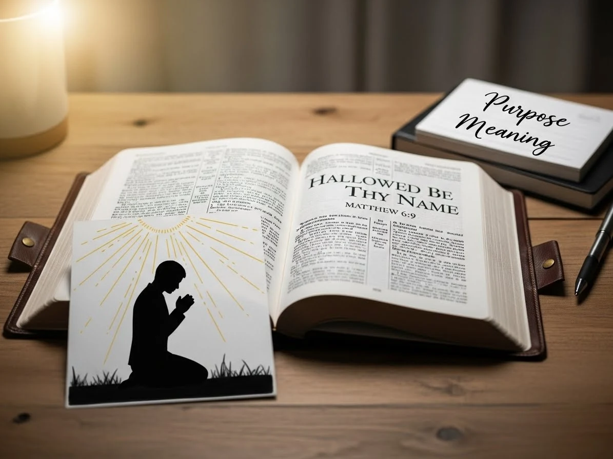 Hallowed Be Thy Name Prayer Explained (Bible Verse & Purpose)